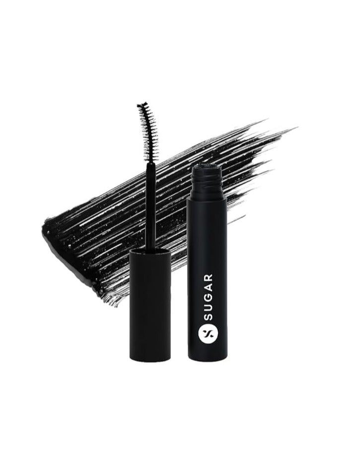 SUGAR Cosmetics Uptown Curl Lengthening Mascara - 01 Black Beauty (Black) - Image 1