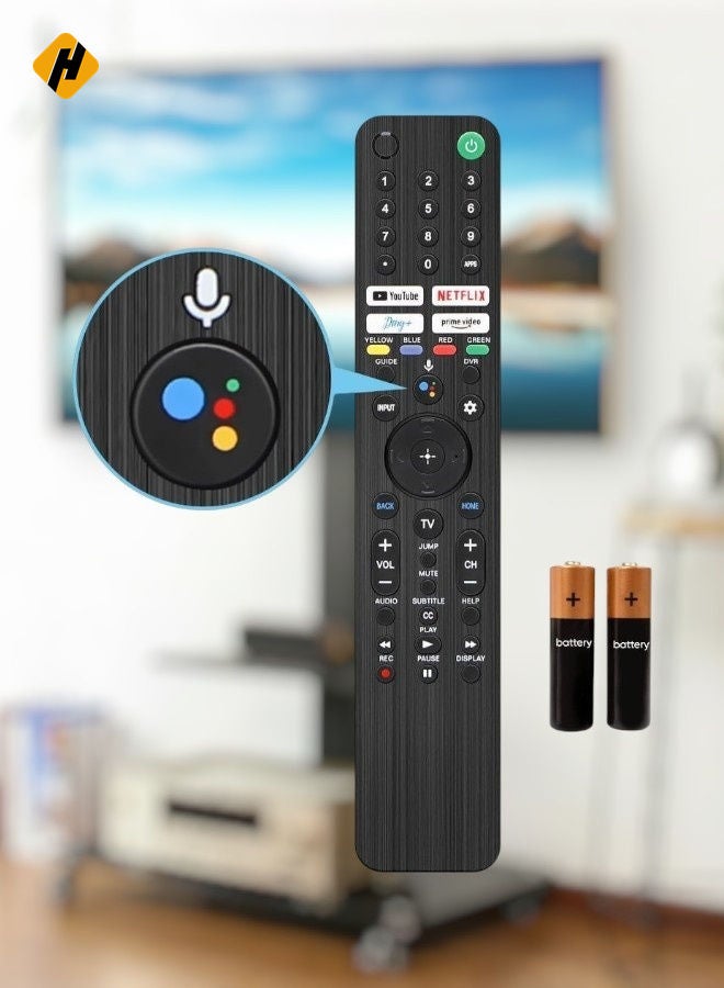 HuHa New Universal Remote Control for All Sony Smart TVs – Compatible with LED, LCD, HDTV, 3D, 4K UHD (Version 6.0) - Image 2