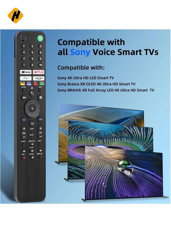 HuHa New Universal Remote Control for All Sony Smart TVs – Compatible with LED, LCD, HDTV, 3D, 4K UHD (Version 6.0) - Image 3