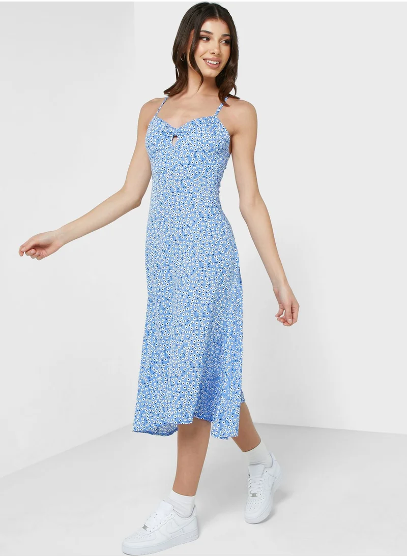 Ginger Cutout Back Detail Strapy Dress
