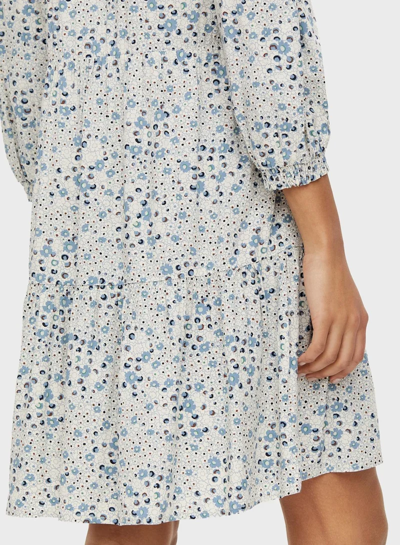 Object Floral Print Dress