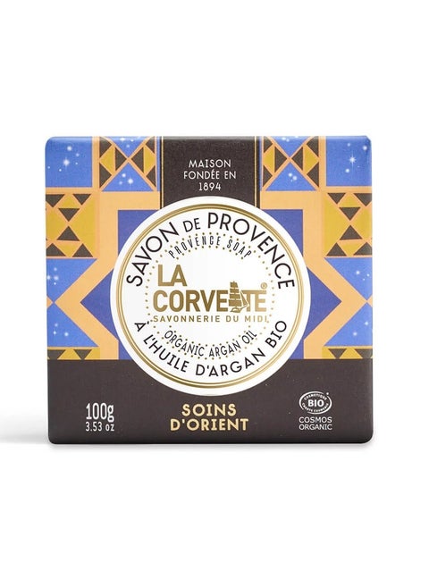 La Corvette French Organic Argan Soap 100g - Moroccan Beauty Secrets with French Elegance