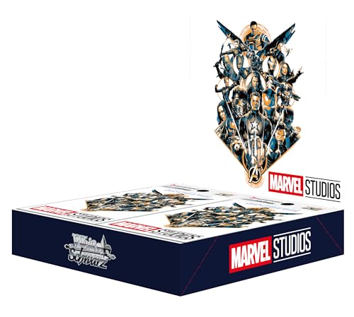 Bushiroad Weiss Schwarz Marvel Vol 3 Booster Pack Marvel Studios Box - Image 1