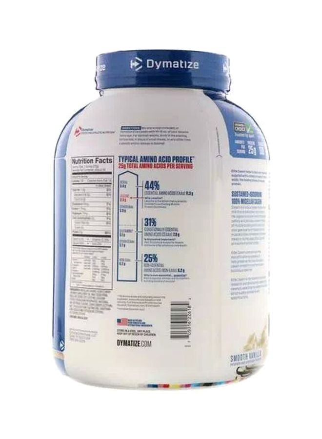 Dymatize Elite Casein Protein Powder - Vanilla - Image 2