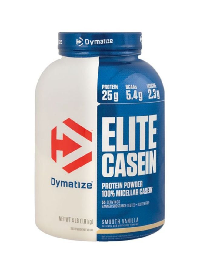 Dymatize Elite Casein Protein Powder - Vanilla - Image 1