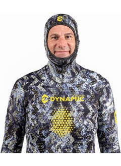 DYNAMICNORD DYNAMIC NORD SFS-5 FREE DIVE SUIT 5MM HOODED JACKET + PANT CAMO/GREY  - Image 3
