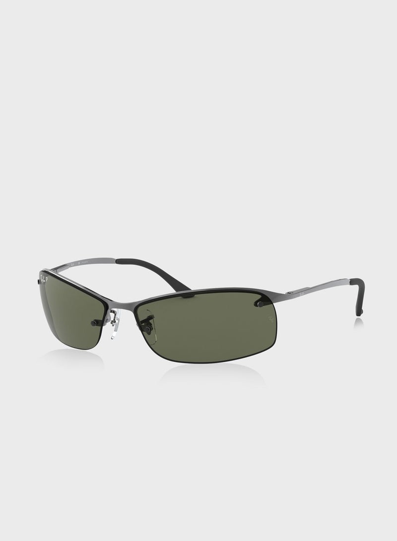 راي بان نظارة شمسية كبيرة - Image 4