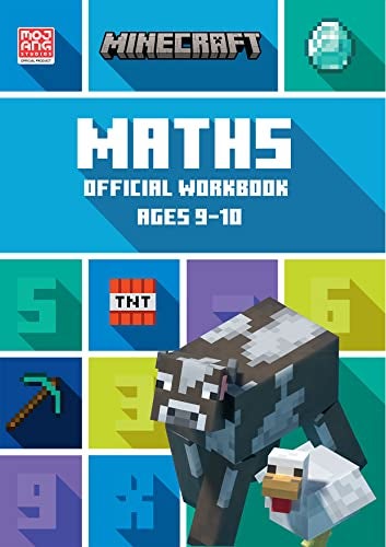 Minecraft Education Minecraft Maths Ages 910 Official Workbook