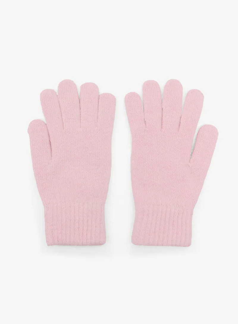 Ginger Touchscreen Knitted Gloves