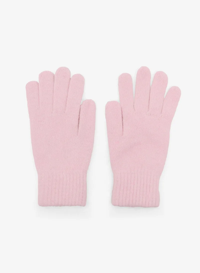 Ginger Touchscreen Knitted Gloves
