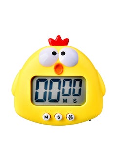 Digital Kitchen Timer Cute Animal Timer with Strong Magnet Back Stand Loud Alarm Large Screen Cooking Timer Clock for Time Management Workout Baking Egg Timer