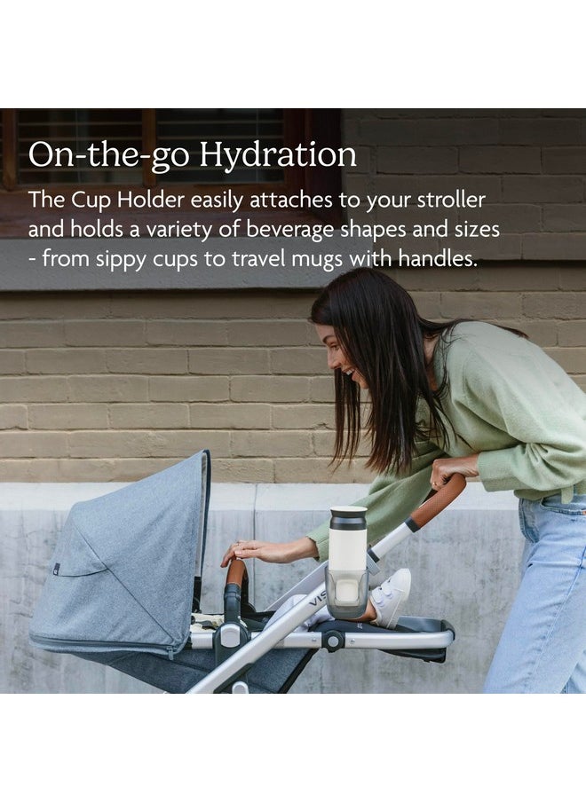 UPPAbaby - Cup Holder For Vista, Cruz, Minu Strollers/Quick Attachment/Holds Beverages Of Various Sizes/Folds Attached - Image 1