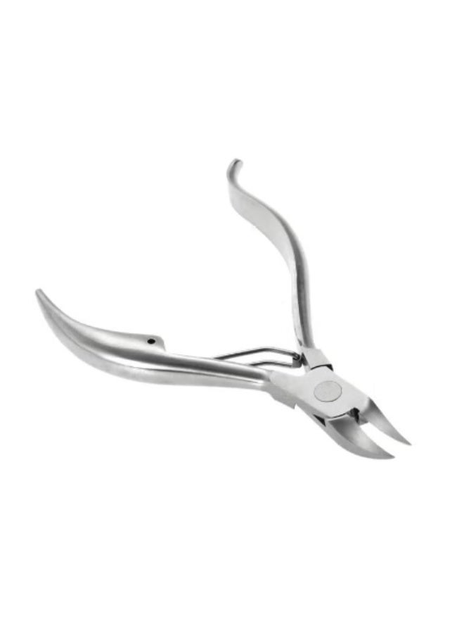 مقص وقصافة جلد الأظافر فضي