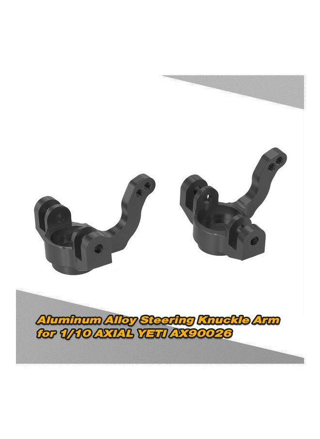 NIBEMINENT Aluminum Alloy Steering Knuckle Arm for 1/10 Axial Yeti AX90026 5 x 2 3cm  - Image 1