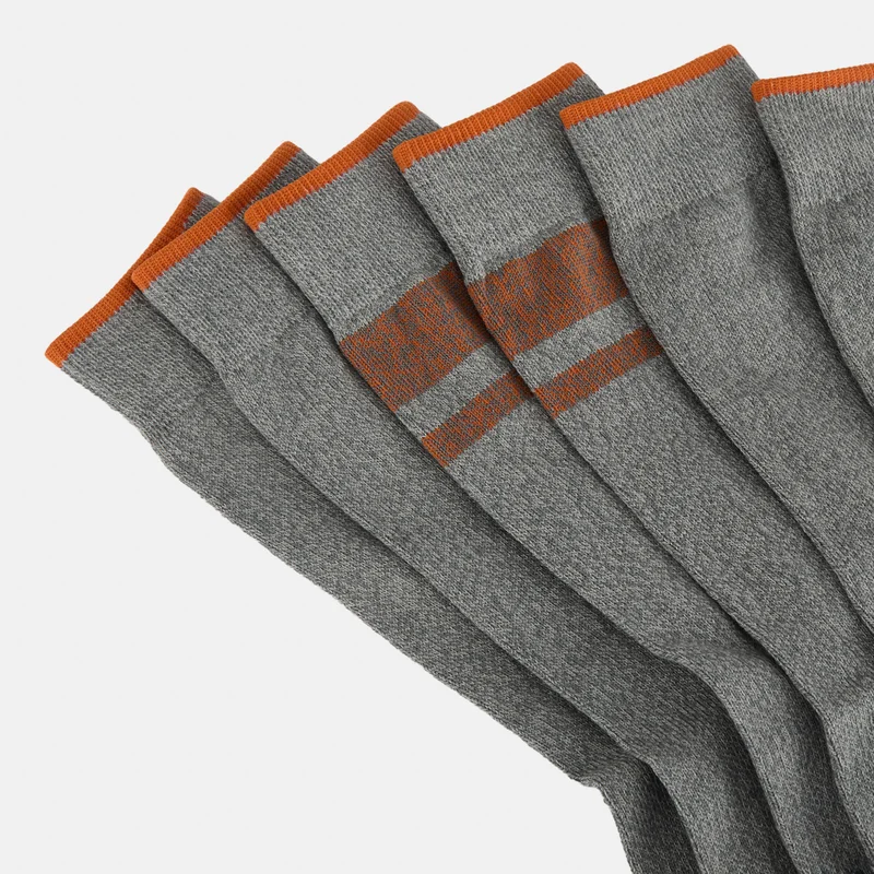 Columbia Grey Men's Balance Point™ Crew Socks (6 Pairs) for Men | Best Price UAE