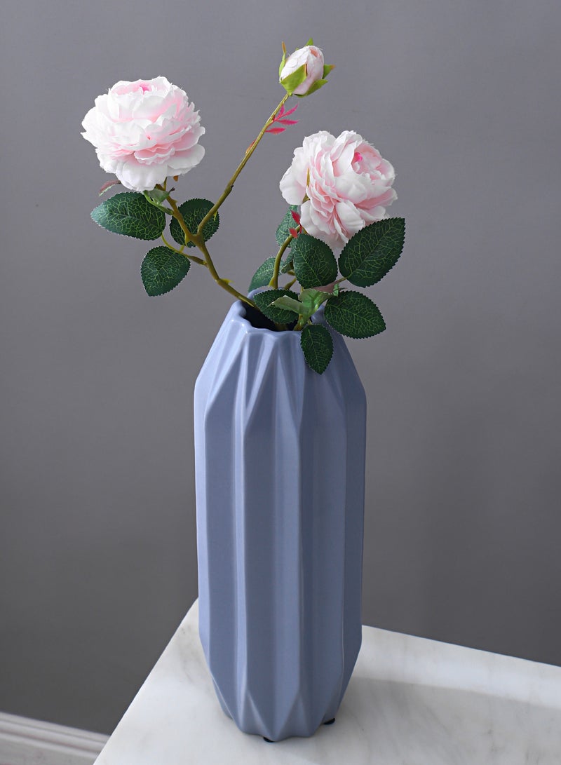 Shuer 12cm Creative Modern Simple Ceramic Vase Art Life Vase Living Room Bedroom Flower Arrangement Decoration Ornaments  - Image 2