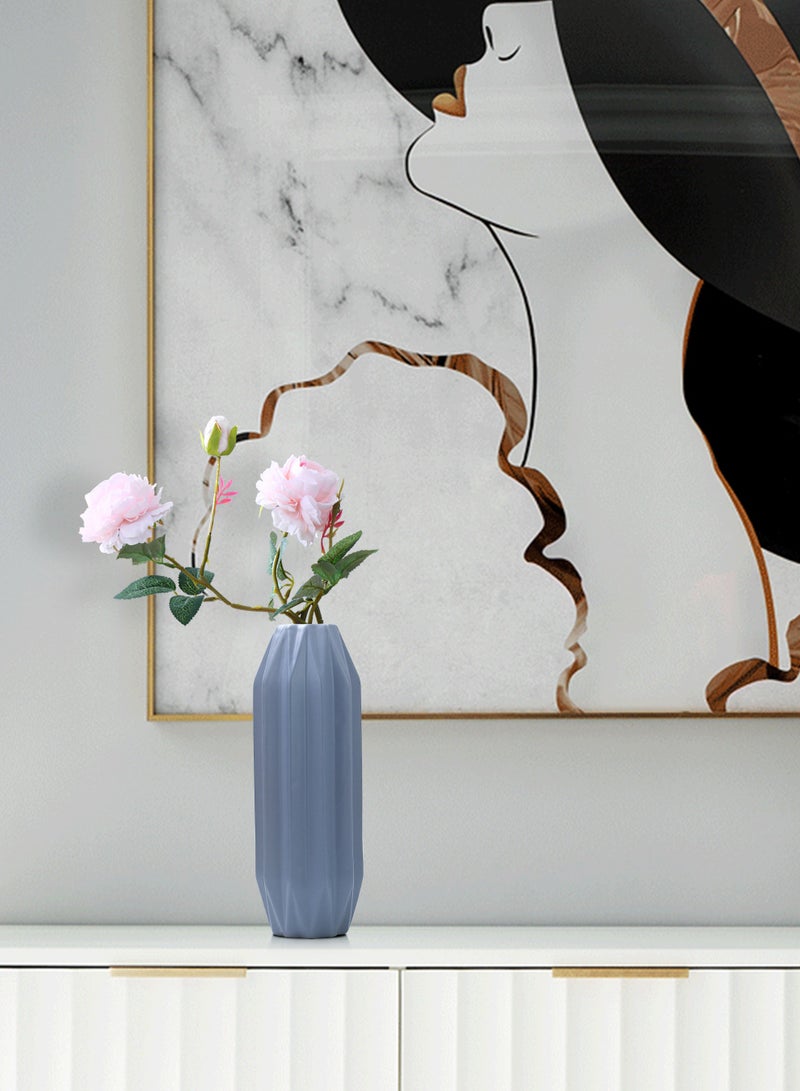 Shuer 12cm Creative Modern Simple Ceramic Vase Art Life Vase Living Room Bedroom Flower Arrangement Decoration Ornaments  - Image 3