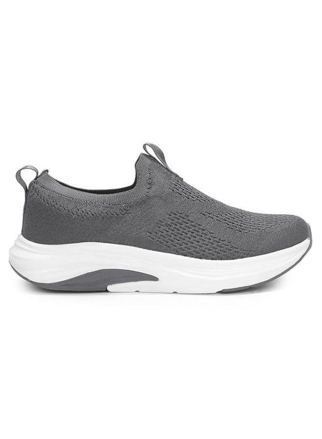 Liberty LEAP7X ULTRASTEPE Walking Shoes for Men –  Dark Grey Slip-On Sports Sneakers | Lightweight & Stylish Everyday Training & Casual Sneakers for Men - Image 3
