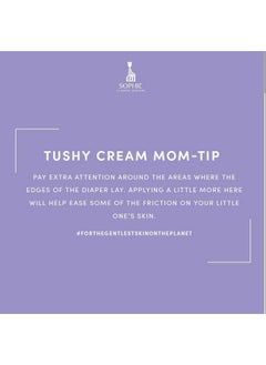 Sophie la girafe Sophie la Girafe Babycare Tushy Cream - Nourishing Hydration for Strong, Happy Skin - Soothes Redness, Irritation, and Rash - with Shea Butter - 2 oz - Pack of 2  - Image 3