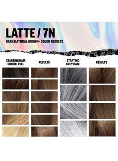 Permanent Color Kit Latte Dark Natural Blonde 7N | Easy Application + Strengthen + Shine | Vegan + Cruelty Free + Ammonia Free | 4.75 Oz - pzsku/ZB2979D6EF5C2FBA23F97Z/45/_/1683026162/2fab05a6-4a3a-4d52-8cee-4bd6d3cc84b3