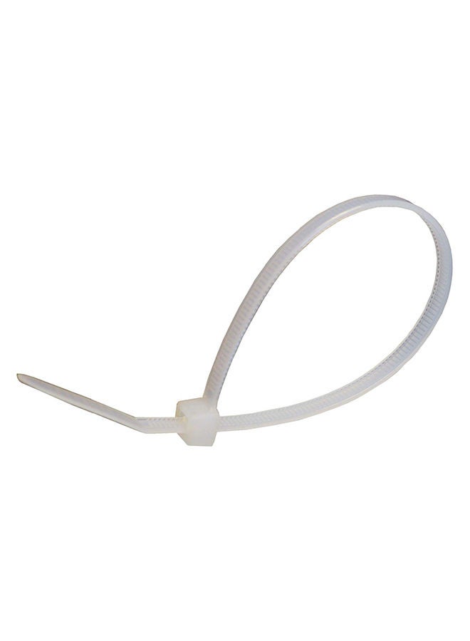 HASANAT ESSENTIALS Cable Tie (100 x 2.5mm, White)