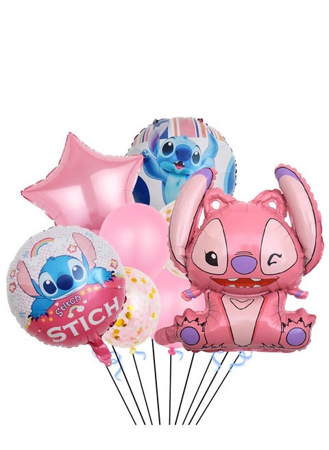 Party Balloons Birthday Decoration Combo Set Stitch Balloon Multi-Piece Birthday Party Supplies