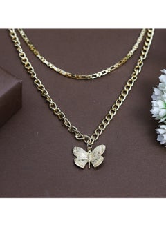FLUFFY Butterfly Bracelet Fluffy Women Accessories -Gold  - Image 1