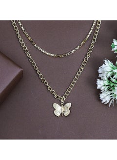 FLUFFY Butterfly Bracelet Fluffy Women Accessories -Gold  - Image 2