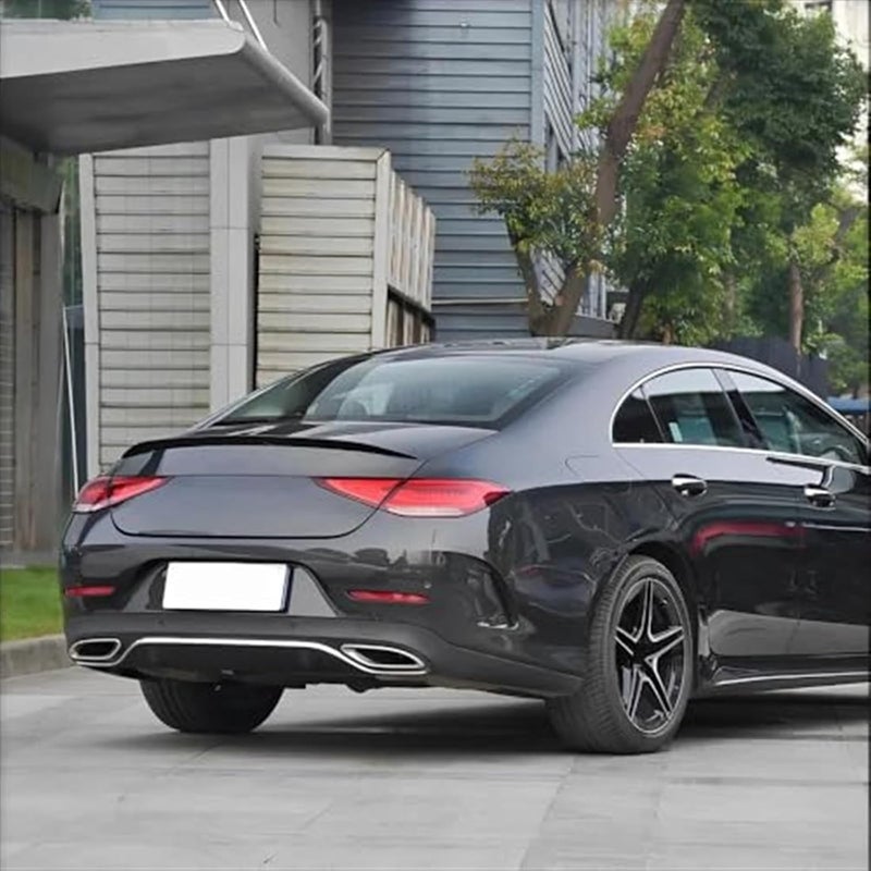 DEMULAX Arctic White Rear Trunk Spoiler for CLS Models - Image 5