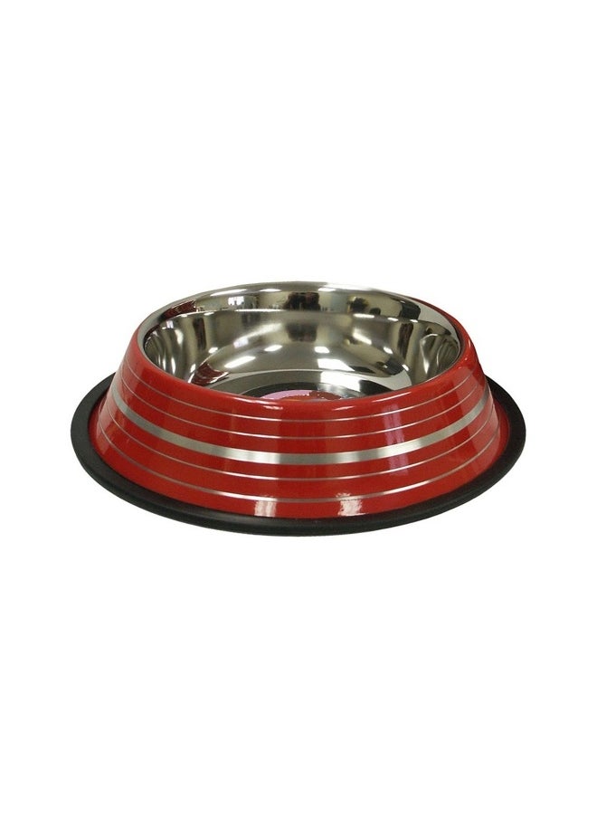 RainTech RainTech Stainless Steel Colored with Silver Linning Bowl - 96 oz 
