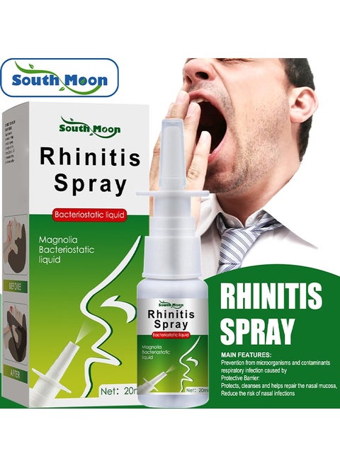 Herbal Rhinitis Spray Anti-Snoring Fast Acting Nose And Mouth Spray For Deep, Restful Sleep For Men And Women