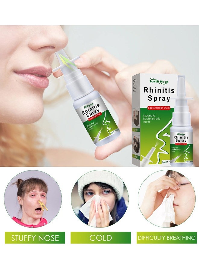 Herbal Rhinitis Spray Anti-Snoring Fast Acting Nose And Mouth Spray For Deep, Restful Sleep For Men And Women