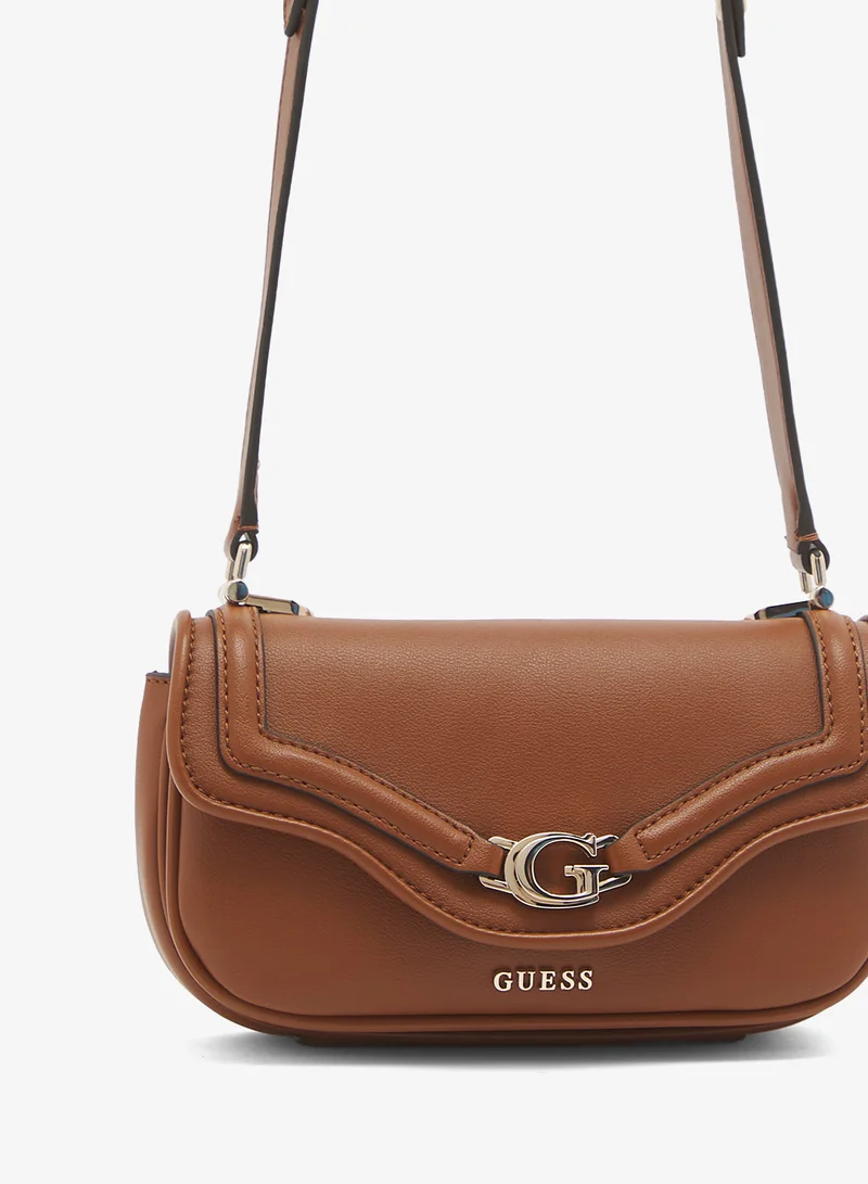 GUESS Cognac Dea Crossbody Bag for Women | Best Price UAE