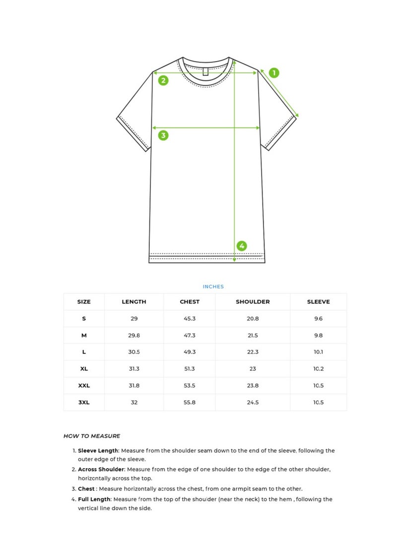 THE BEAR HOUSE Men's Grey Oversize Bold Graphic abstract Print Crew Neck T-shirt Perfect For Casual Wear, Gym, Travel, Or Layering Stylish And Versatile Essential For Every Wardrobe  - Image 2