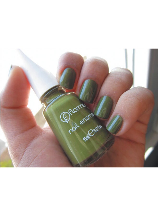flormar Nail Enamel 454 Army Glam - Image 3
