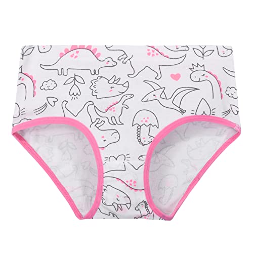 Cczmfeas Girls Kids Toddler Hipster Briefs Super Soft 100% Cotton Underwear Panties (as1, age, 4_years, D-6 Pack) - Image 4