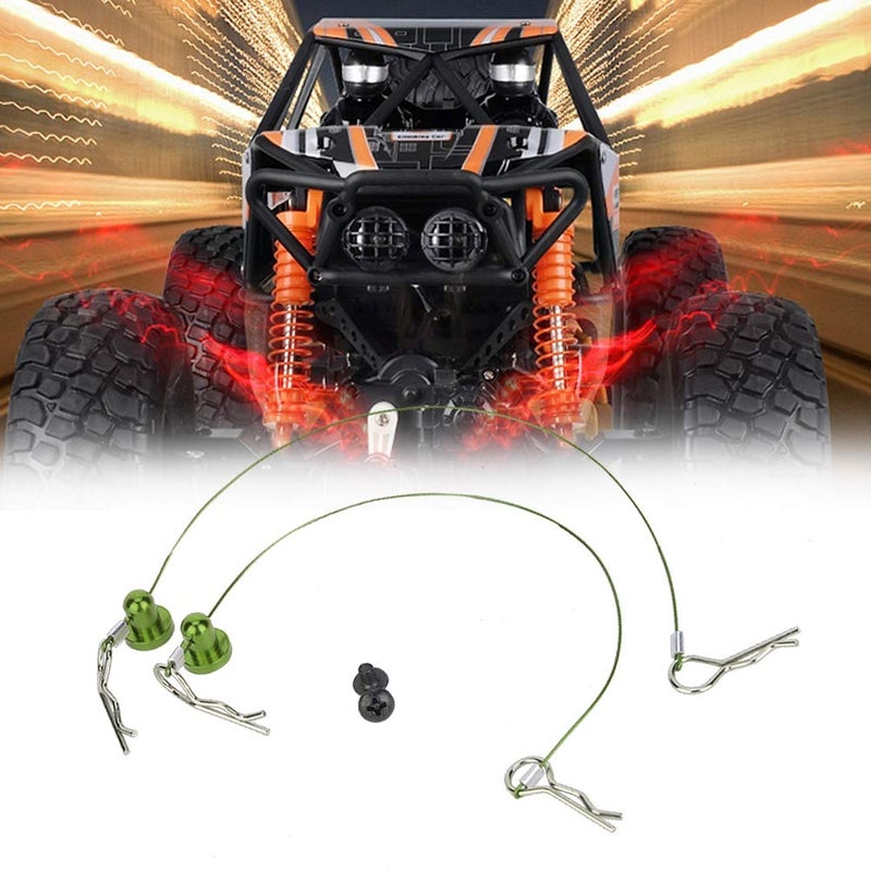 Green RC Car Body Shell Clip Pin With Screw Retainer Wire Clip RC Car Body Fastener - Image 5