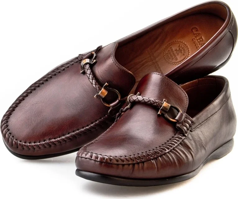Cabani Men's Loafer Casual Shoes 167M098 Brown