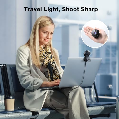 EMEET C950 4K Webcam for PC - PDAF Autofocus, USB Webcam with Microphone & Physical Privacy Cover, 1080P@60FPS, USB 2.0 Plug&Play, No Tripod Hole, Web Cam w/ 70°View for Meeting/Online Classes/Zoom - Image 5