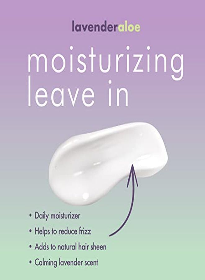 eden bodyworks Lavender Aloe Leave In Conditioner (8 Oz) Moisturize Dry, Damaged Hair Formulated For All Hair Types - Image 3