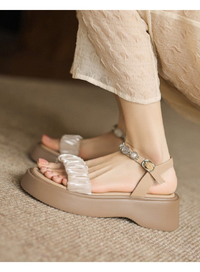 Amo Classic Fashion Sandals Women 2025 New Ultra-light Platform Comfortable Sandals Mesh Versatile Sandals Women - Image 1