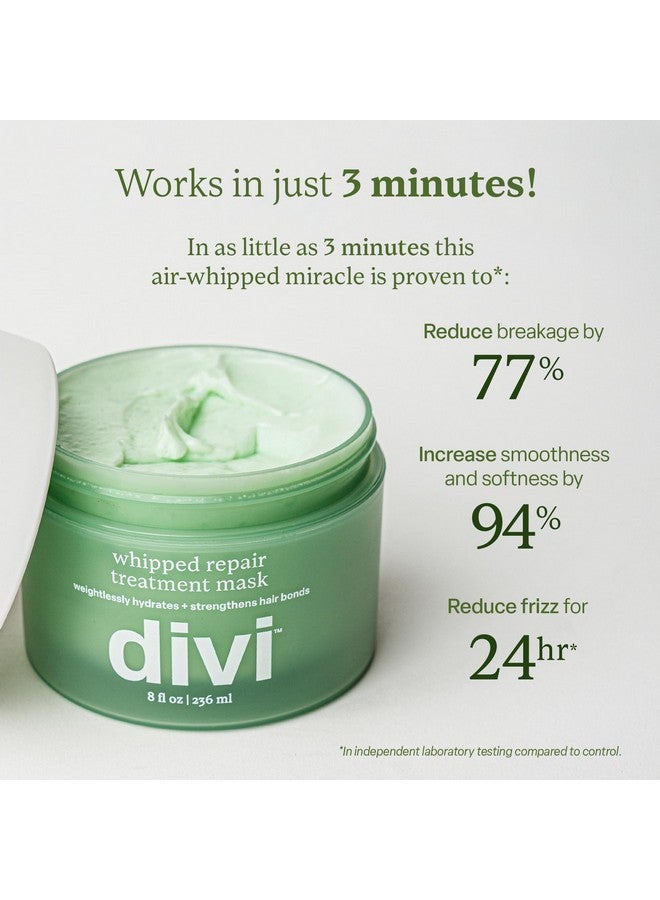 ديفي قناع ديفي ويبد ريبير لعلاج الشعر - قناع ترطيب عميق للشعر الجاف والتالف والمصبوغ - 8 أونصة سائلة - Image 5