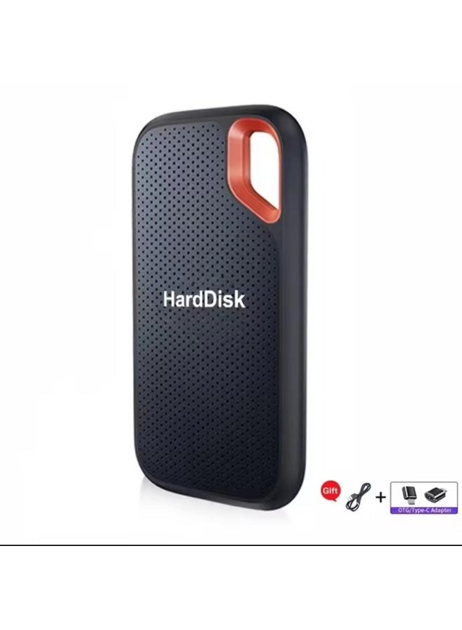 2TB Portable SSD USB 3.2 Gen 2, 800MB/s Sequential Read Speed, USB-C, 2m Drop Protection, Compact and Durable Storage for Laptops and Desktops - Image 1