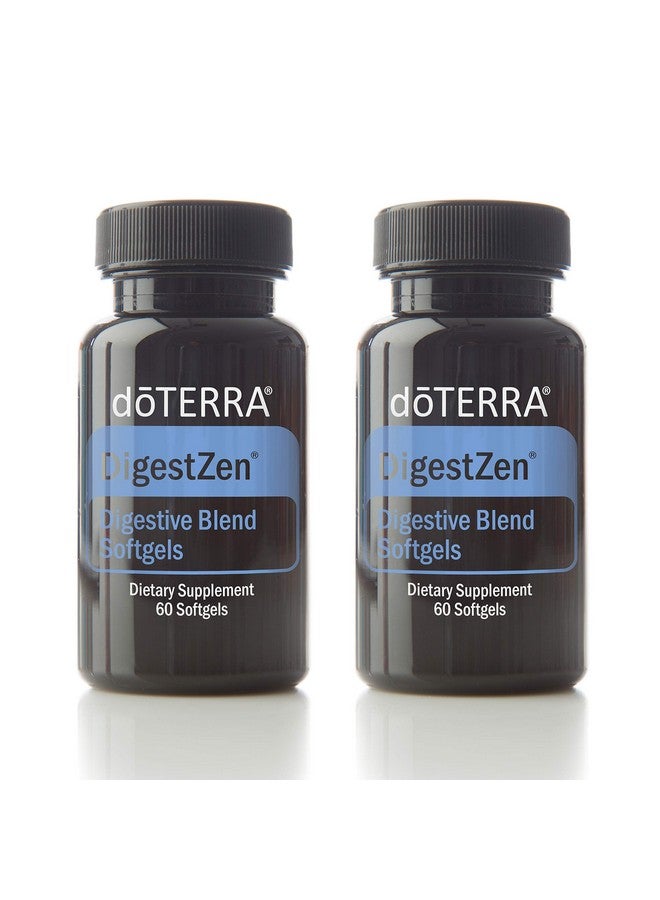 DoTerra doTERRA doTerra DigestZen Softgels, 60 Count (Pack of 2)