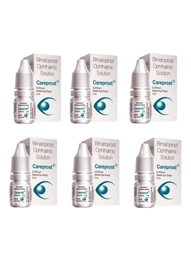 6-Piece Bimatoprost Ophthalmic Solution