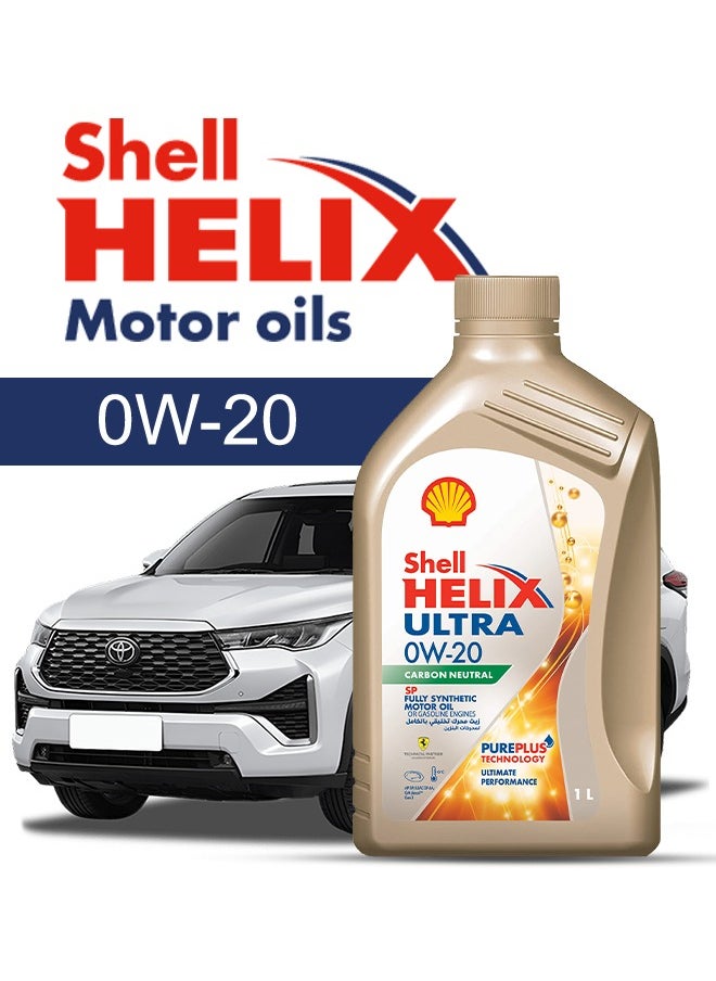 Shell Engine Oil – For TOYOTA Innova V4 2024 - 2004، 6 Liter، viscosity 0w20 Shell - With Engine Oil Filter - 2004 2005 2006 2007 2008 2009 2010 2011 2012 2013 2014 2015 2016 2017 2018 2019 2020 2021 2022 2023 2024 
