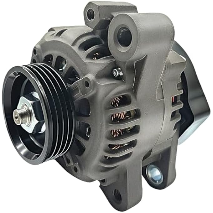 High Soar New Alternator 12V 55A Compatible with Mercury Marine Outboard Engine 150HP 8M0057693 8M0062515 8M0065239 Outboard Alternator 2012-On - Image 1