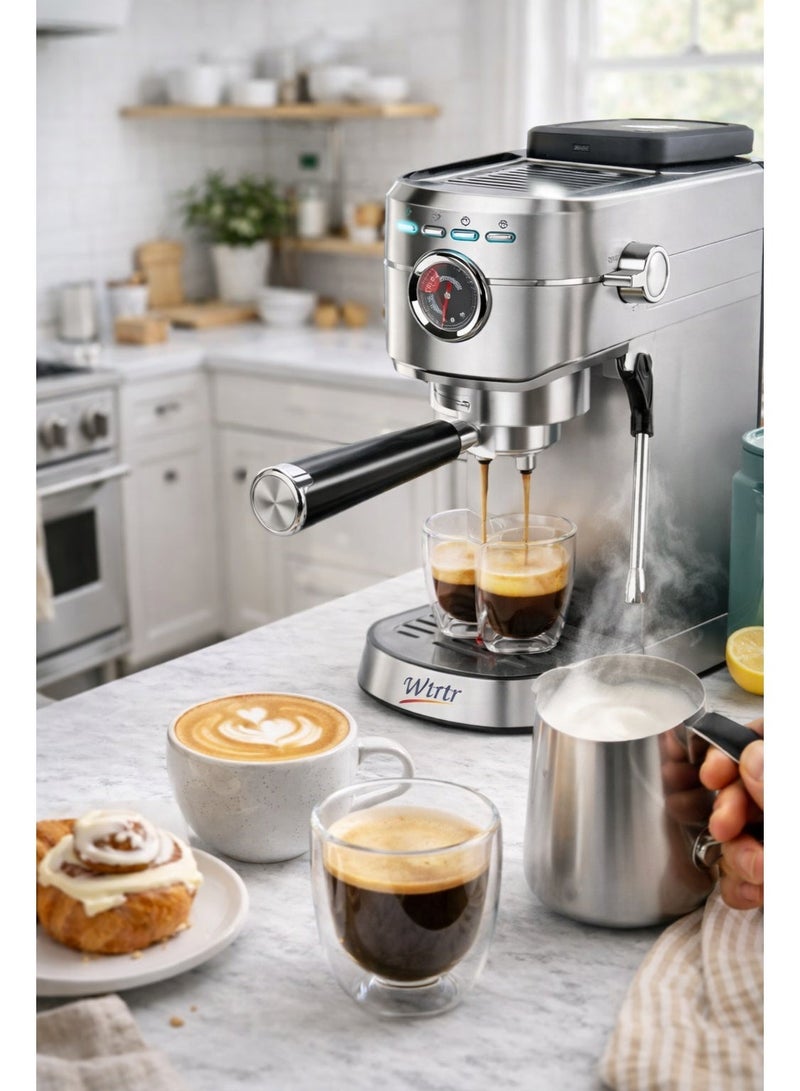 Wtrtr Espresso Machine Coffee, Professional Espresso Maker,Espresso Manual Coffee Machines [1 year warranty] - Image 2