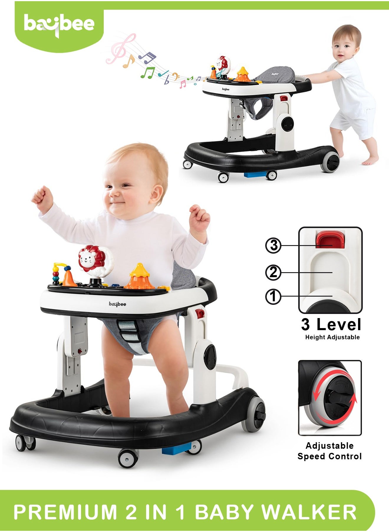 Baby walker with speed control online