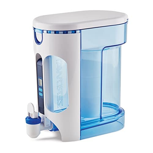 ZeroWater 12-Cup Ready-Read 5-Stage Water Filter Pitcher – 0 TDS for Improved Tap Water Taste - IAPMO Certified to Reduce Lead, Chromium, and PFOA/PFOS - Image 1